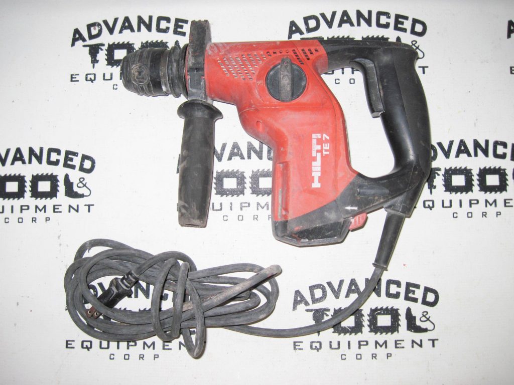 Hilti TE 7 Rotary Hammer Concrete Masonary Stone Drill with 2x Drill