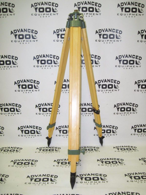 New! AT&E Adjustable Height Folding Wooden Survey Target Tripod