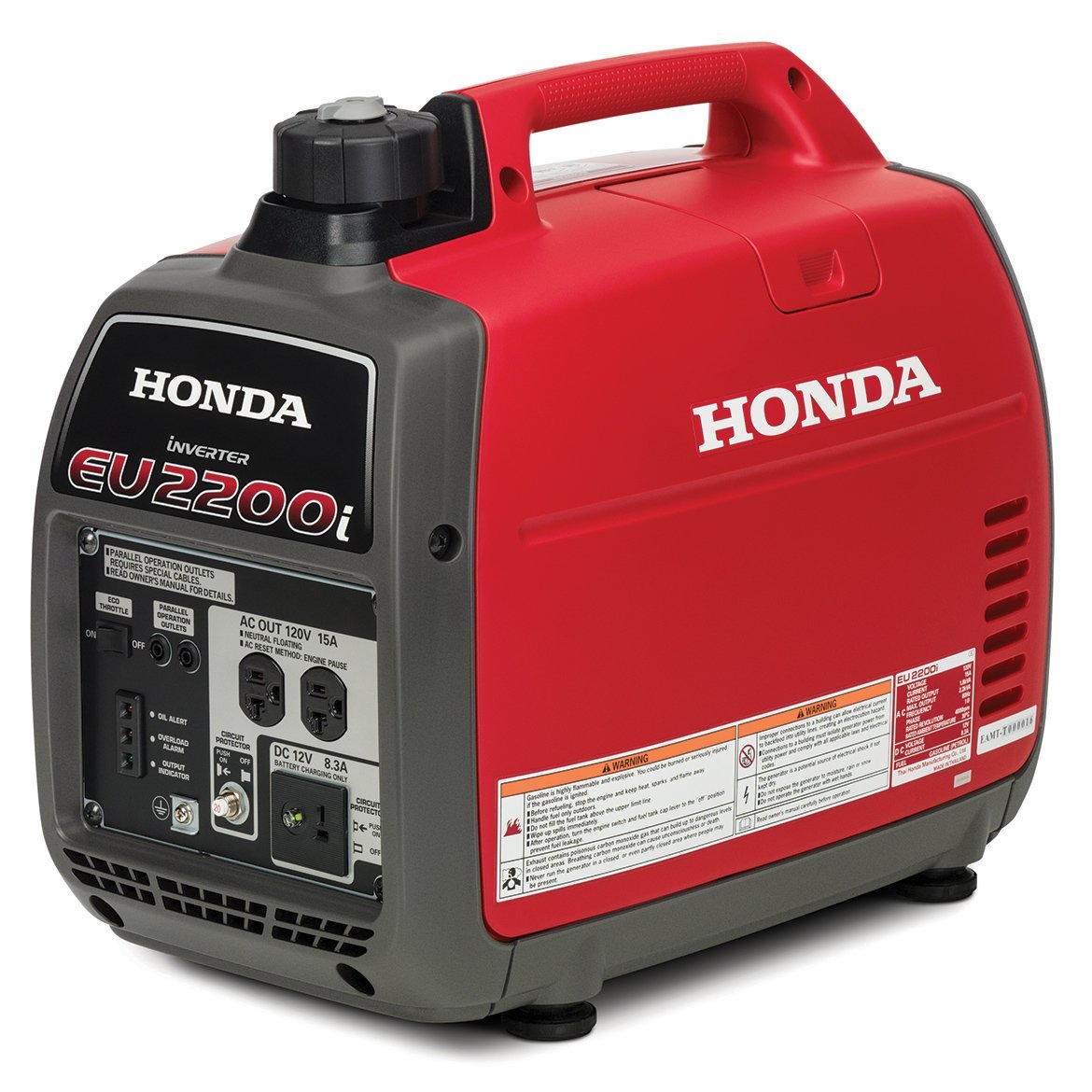 New Honda EU2200i Portable Gas Powered Generator Inverter 