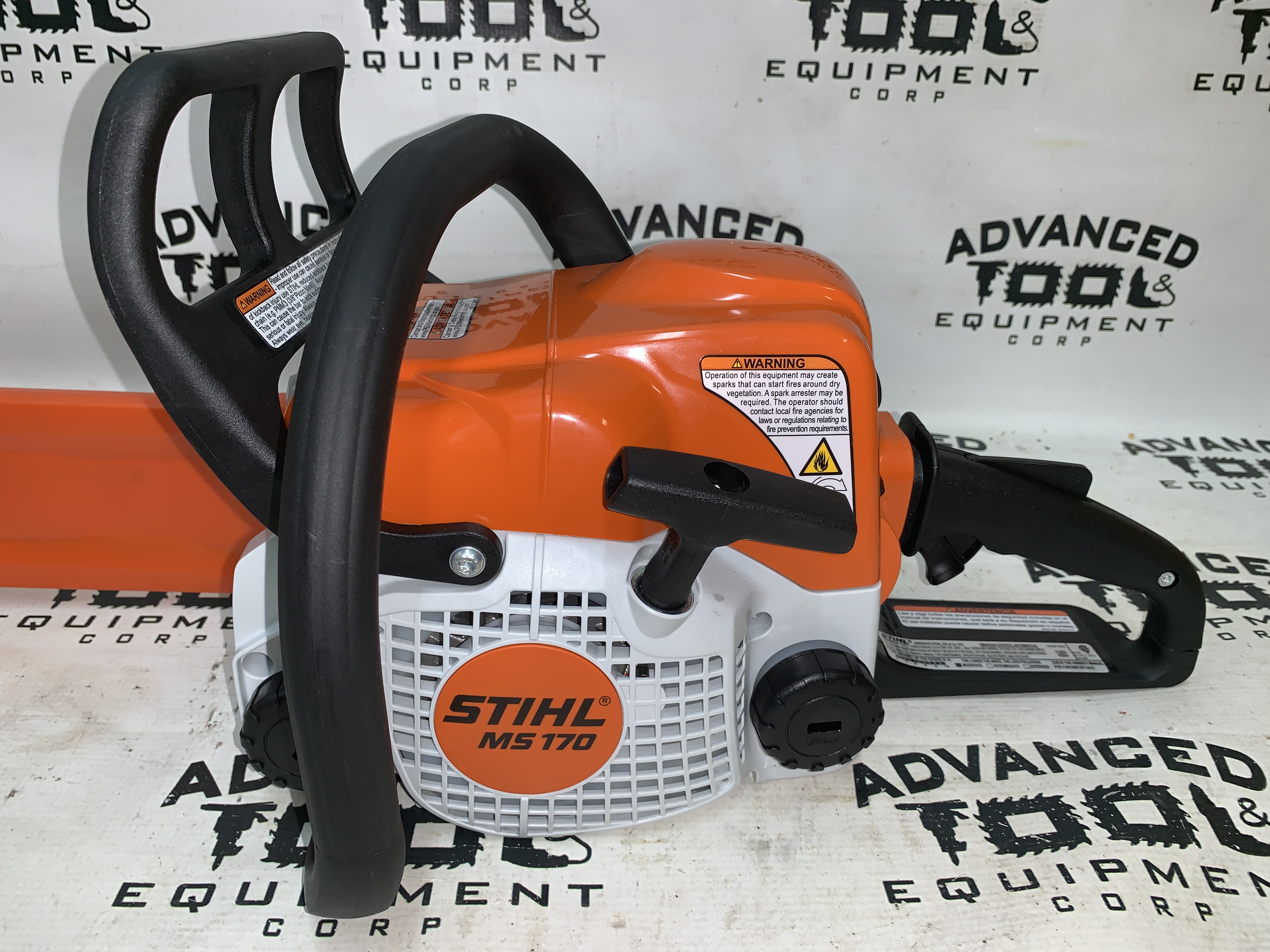 New Stihl MS 170 Gas Powered Chainsaw With 16 Rollomatic Bar MS170 