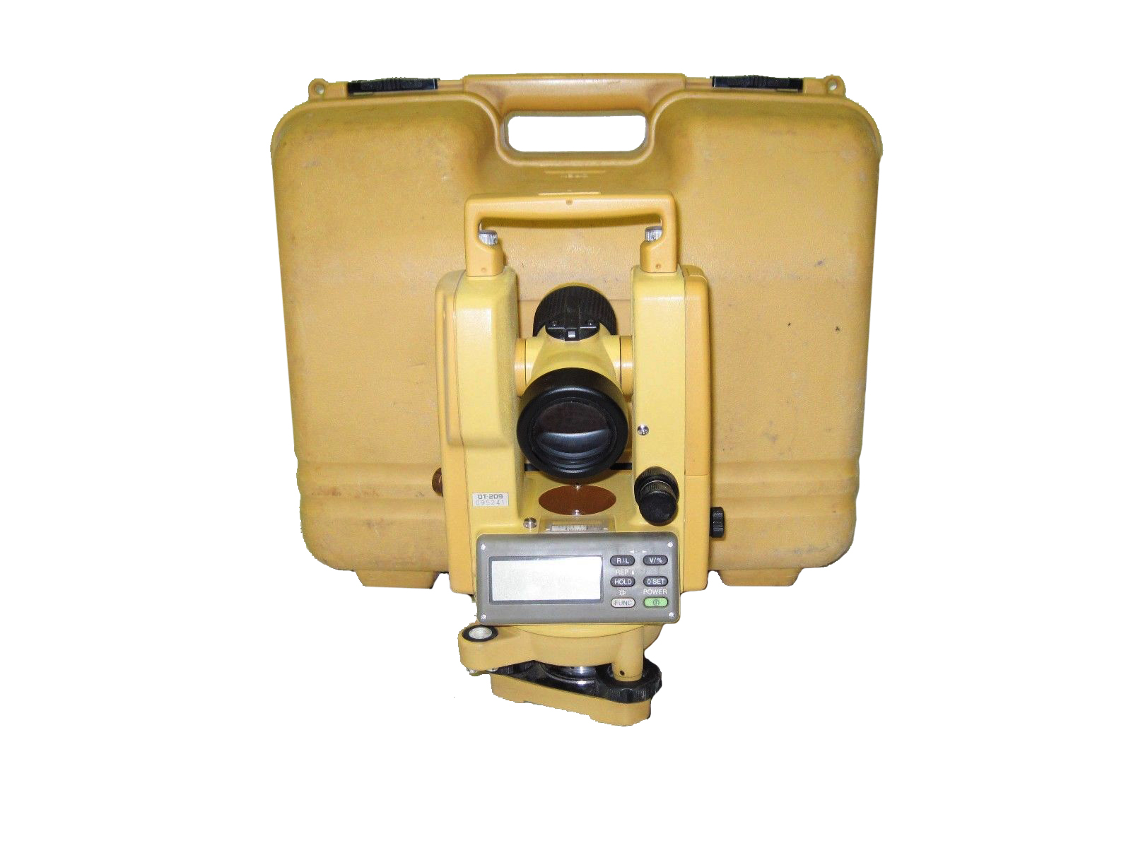 Topcon DT-209 Optical Digital Theodolite w Carrying Case