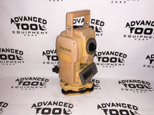 Topcon GTS-211D Total Station Transit w/ Case New Charger & Battery