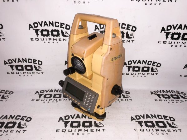 Topcon GTS-605 5" Total Station Transit w/ Case New Charger & Battery