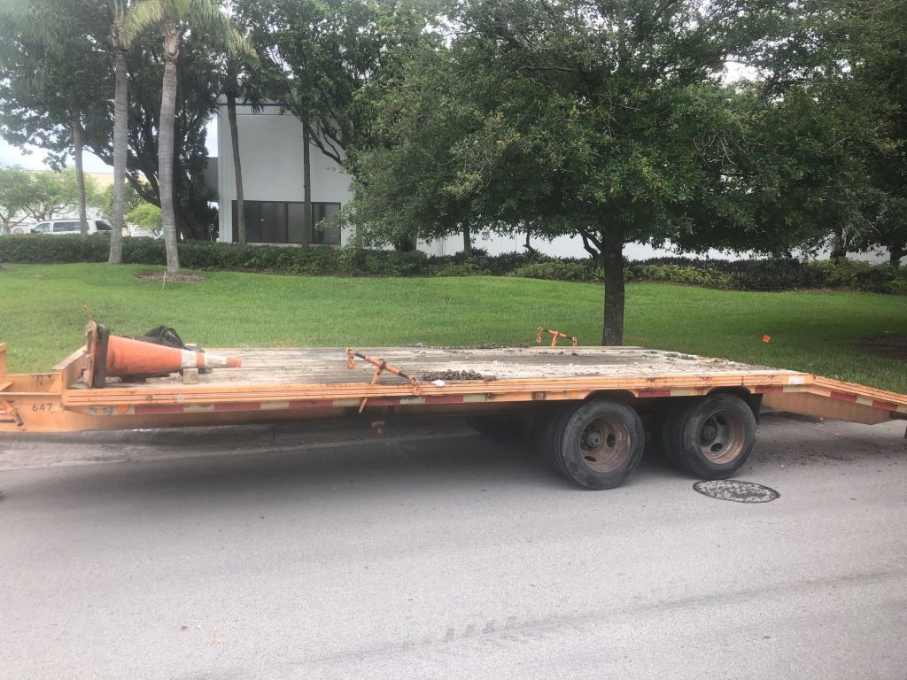 Hudson Dual Axle & Wheel 10 Ton Equipment deck over Trailer Advanced