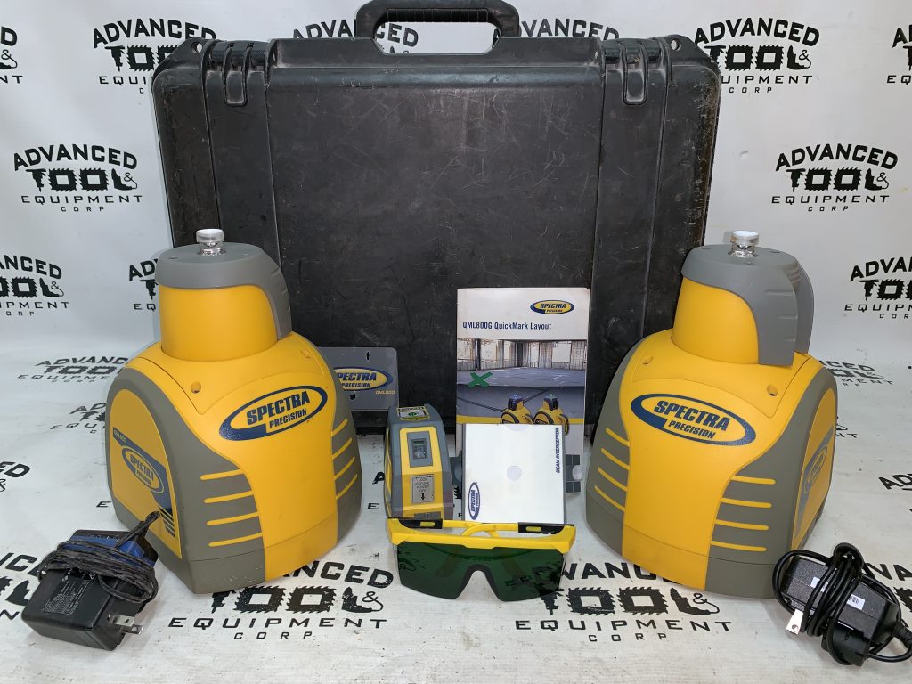 Trimble Spectra Precision QML800G Automatic Green Rotary Lasers w