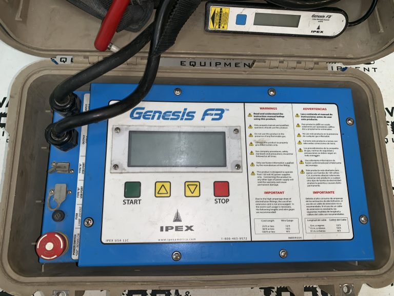 Ipex Genesis F3 Electrofusion Processor | Advanced Tool & Equipment