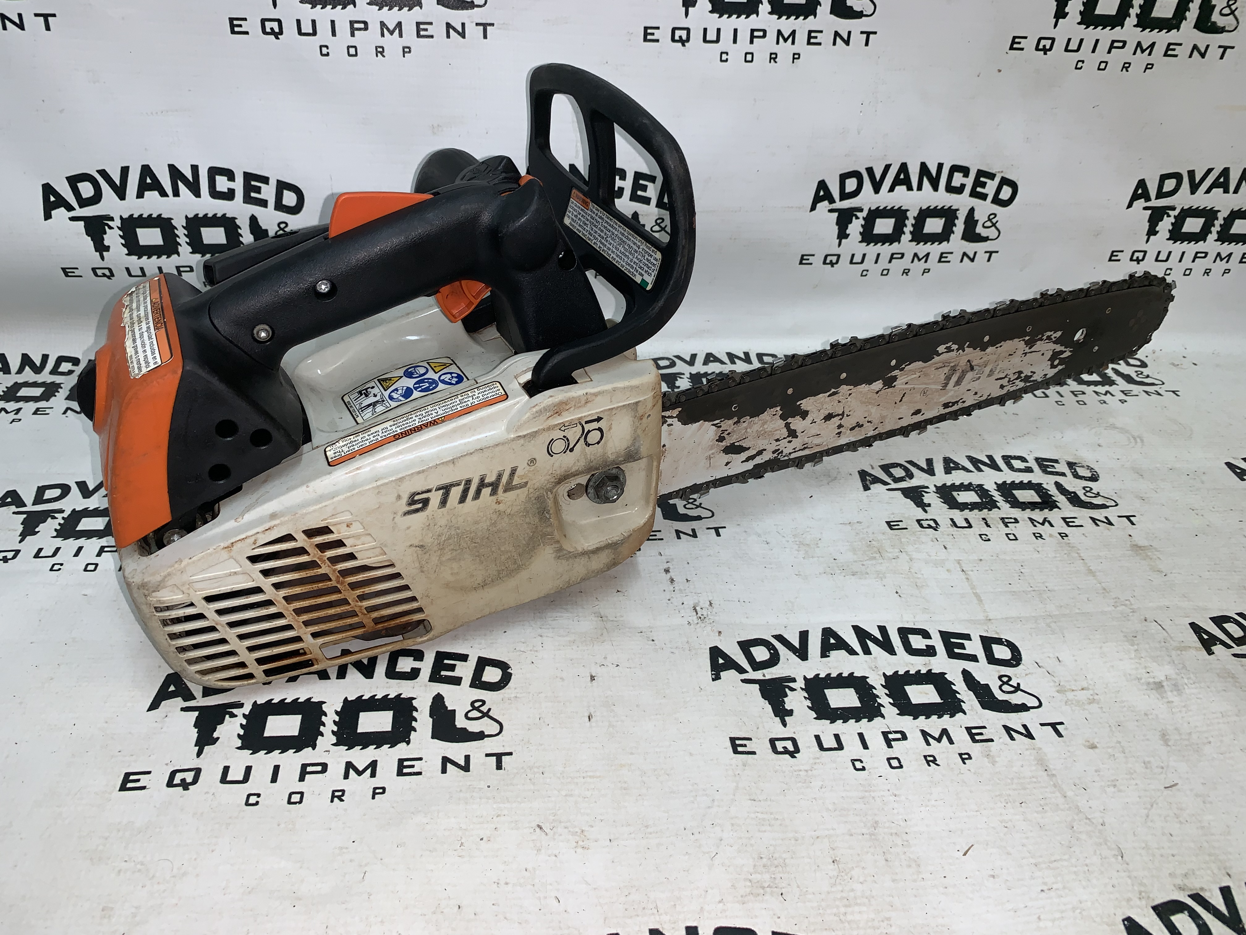 Stihl MS 193T Gas Powered Chainsaw With 16 Bar Advanced Tool Equipment Stihl MS 193T Gas Powered Chainsaw With 16 Bar Advanced Tool Equipment