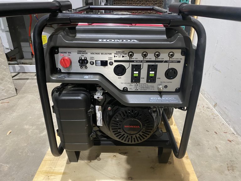 Honda EG6500CL Gas Powered Generator Advanced Tool & Equipment