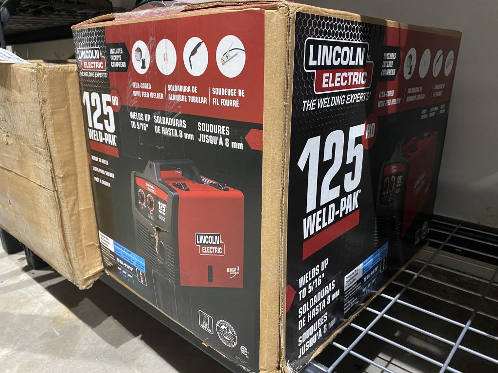 New Lincoln Electric Weld Pak 125 HD WireFeed Welder Advanced Tool
