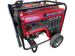 Honda EB65000X Gas Powered Portable Generator Electric Start