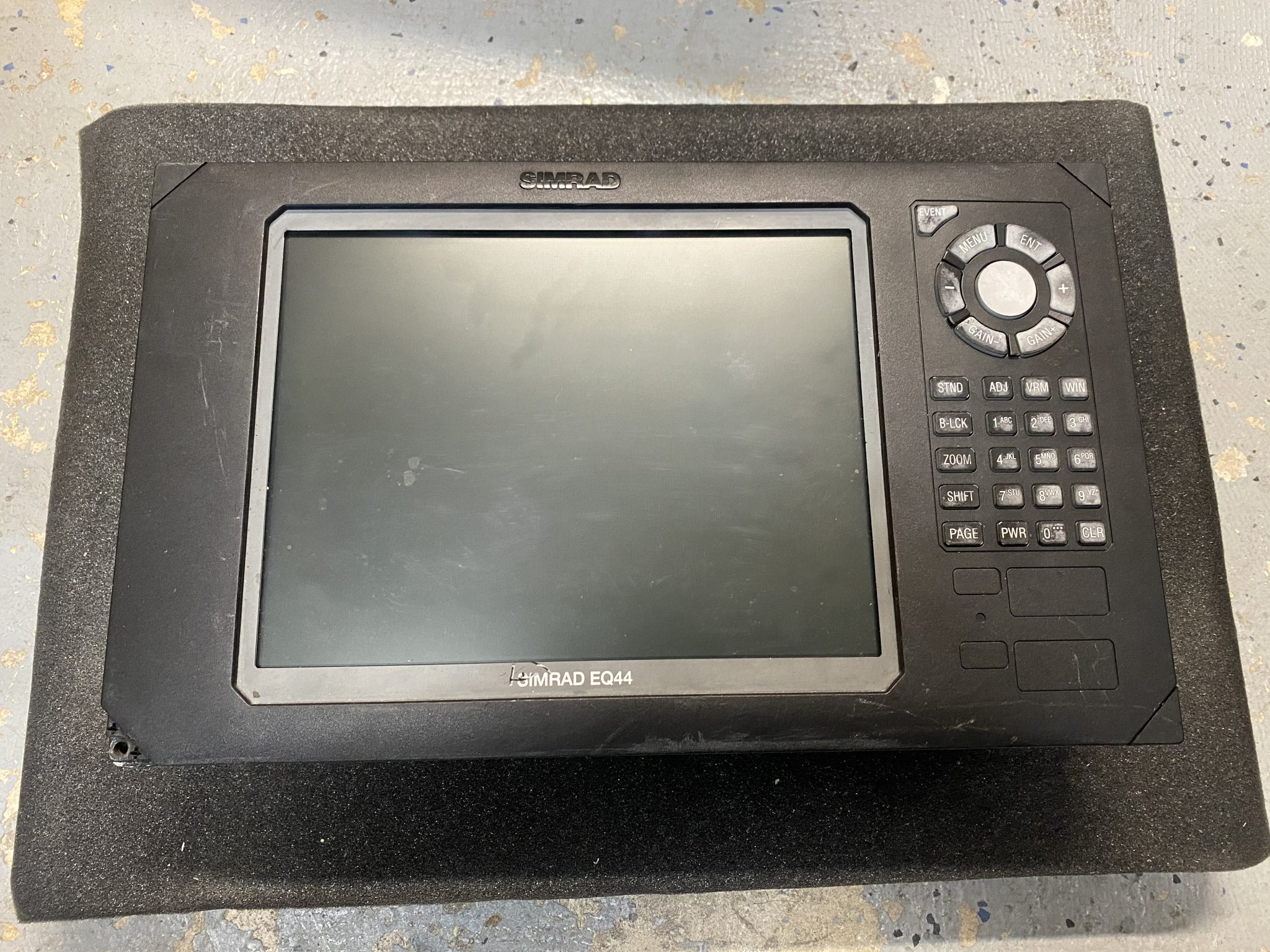 Preowned Simrad EQ44 Marine Echosounder Fish Finder Depth Sounder