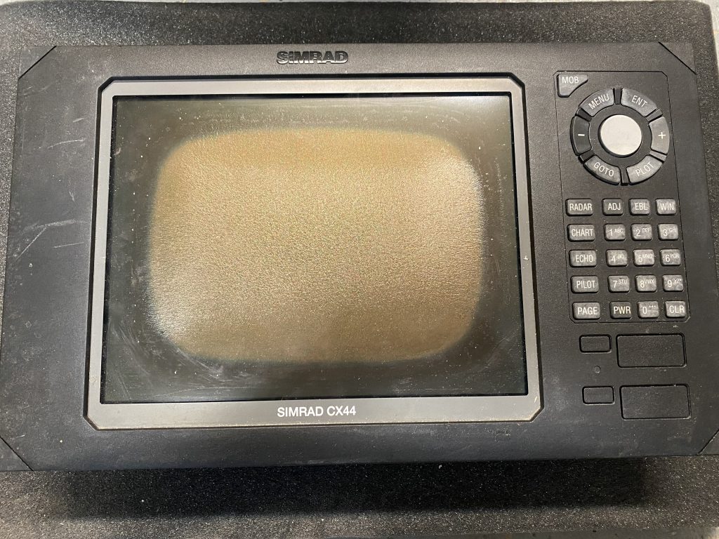 Preowned Simrad CX44 Marine Chart Plotter GPS (Ring Around LCD