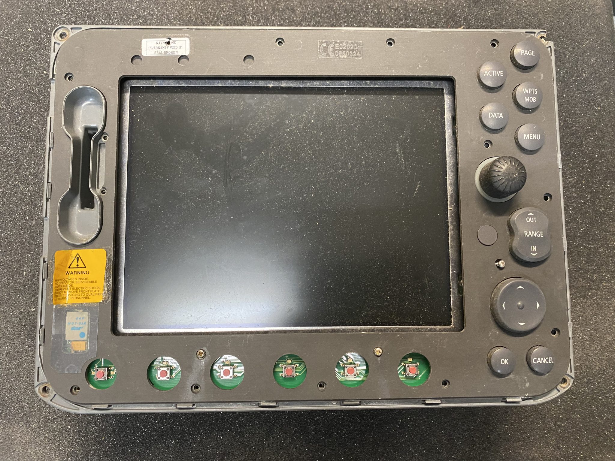 Preowned Raymarine Marine Chart Plotter GPS (For Parts) Advanced Tool