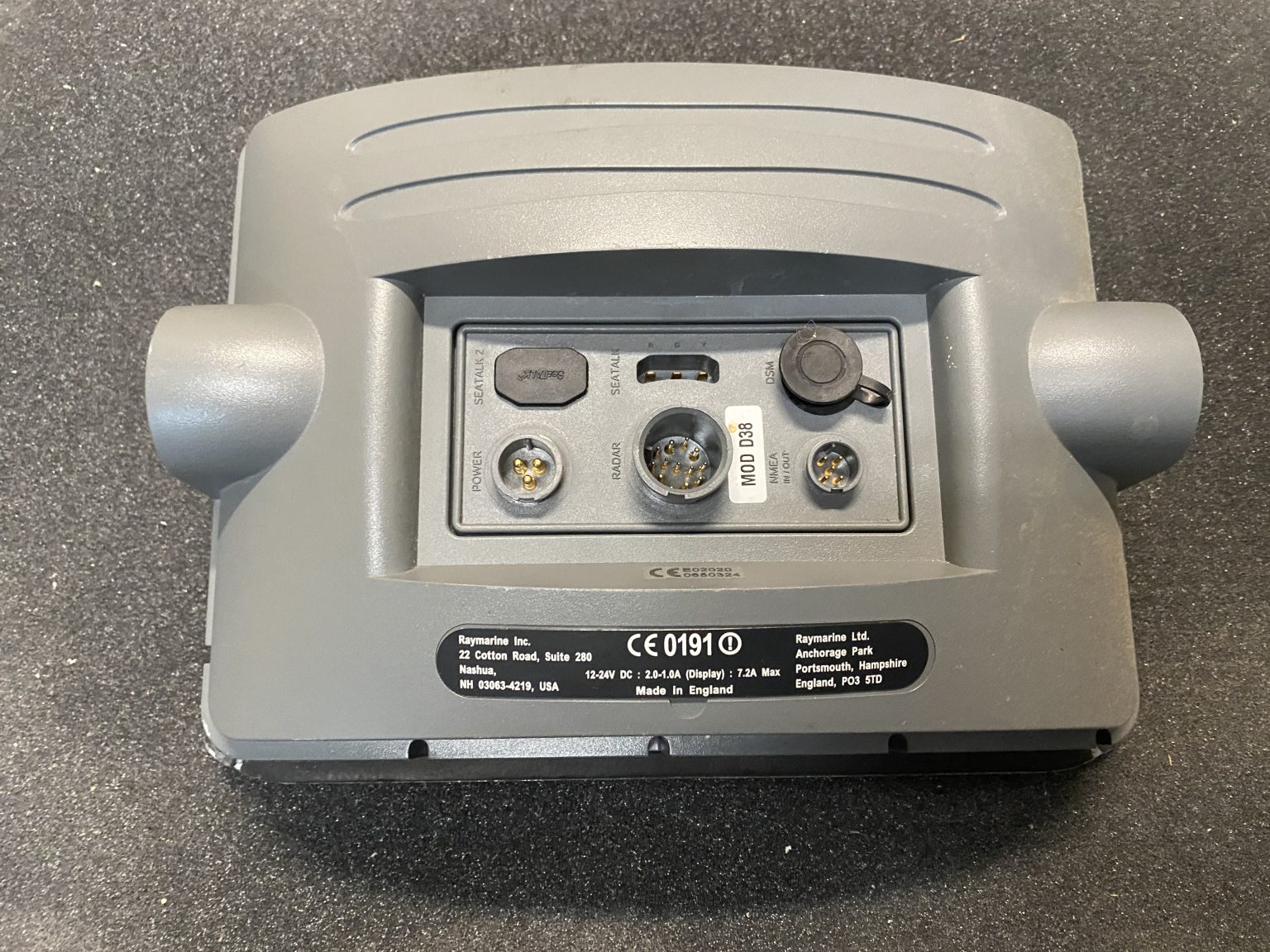 Preowned Raymarine Marine Chart Plotter GPS (For Parts) Advanced Tool