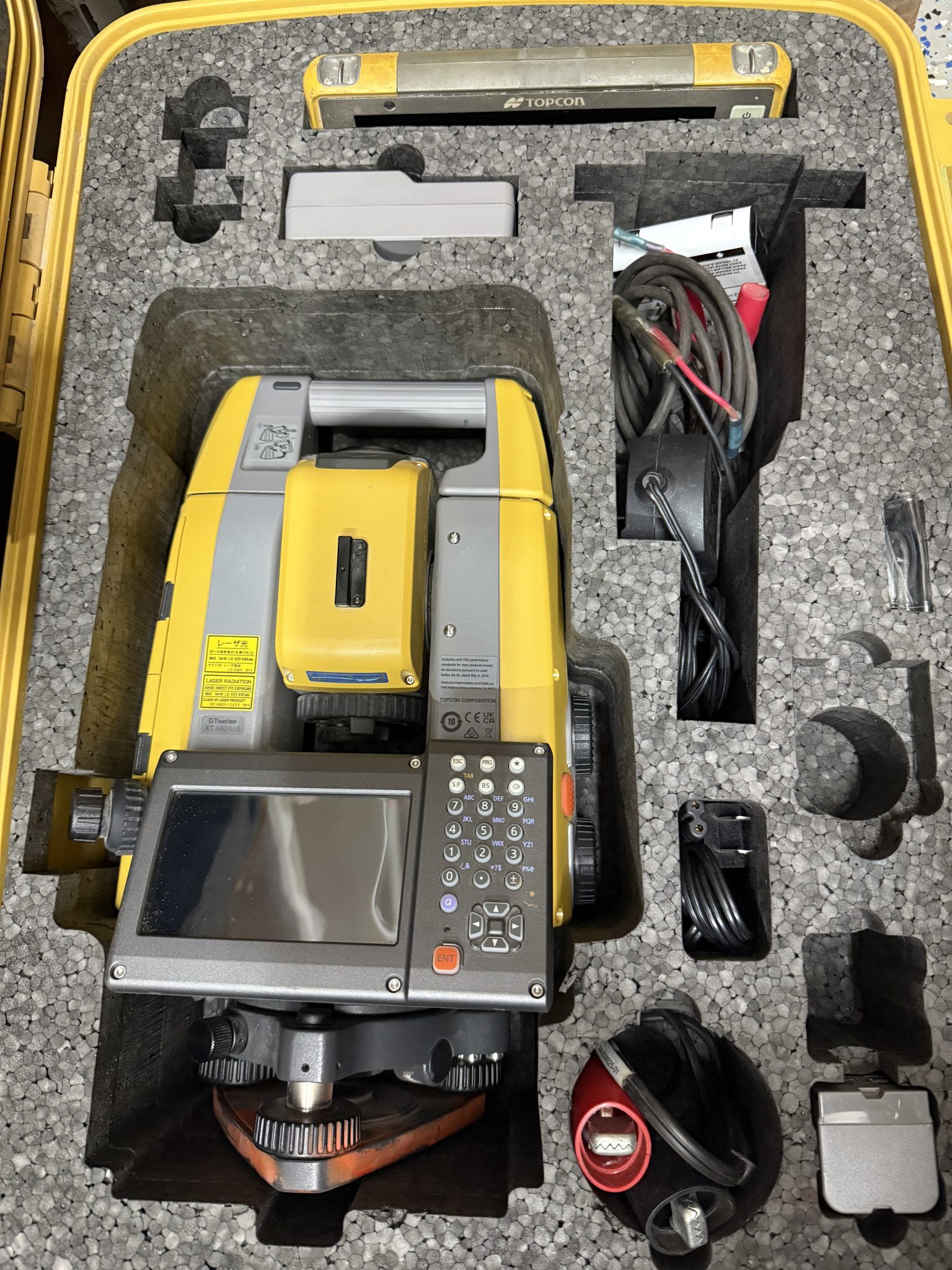 Topcon Serial Number Topcon GT Series Total Station w/ FC-6000 Data Collector – Advanced ...