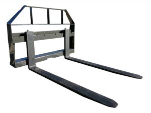 Standard Duty Pallet Fork Attachment For Skid Steer