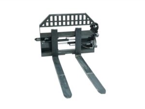 Heavy Duty 5,500 Lb Pallet Fork Attachment For Skid Steer