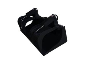 Economy Tractor Single Cylinder Grapple Bucket, 48'' Attachment For Tractor