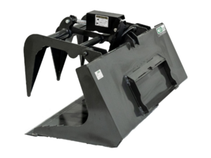 Grapple Bucket W/teeth Attachment For Skid Steer