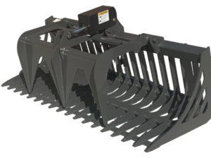 Grapple Bucket With Teeth Attachment For Mini Skid Steer