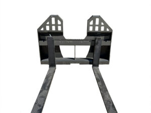 CID Heavy Duty Walk-Through Pallet Forks Attachment For Skid Steer