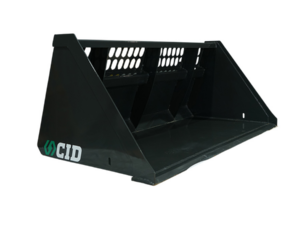 CID High-Capacity Snow-N-Litter Bucket Attachment For Skid Steer