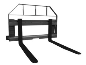 Sub-Compact Pallet Fork Attachment For Tractor