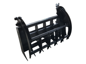 Compact Tractor Dual Cyl Grapple Rake Attachment For Tractor
