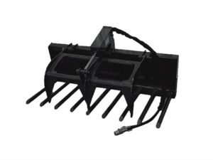 Compact Tractor Manure Fork Grapple Attachment For Tractor