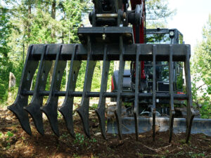 Excavator Root Rake, 36''