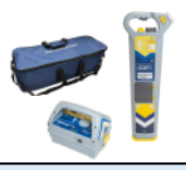Radiodetection C.A.T4+ Metric StrikeAlert Locator and Genny4 Kit with Soft Carry Bag