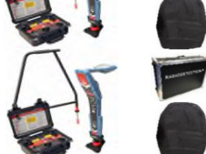 Radiodetection PCMx Locator and Tx-25 PCM Transmitter Kit with A-Frame and Hard Locator Carry Bag