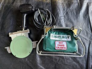 McElroy 26/180 Heater Model 724001 (120V) Pit Bull w/ 707901 8" Pad