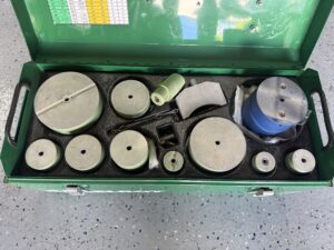McElroy Aquatherm Socket Set for Polypropylene Pipe Fusion System
