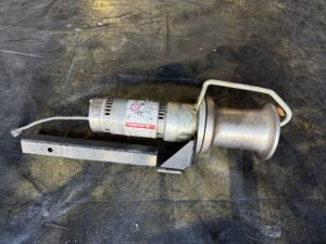 Electric Hitch Mount Capstan Winch (120V) For Cable Wire Pulling