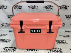 Classic Style YETI Roadie 20 Pink Coral Rotomolded Cooler