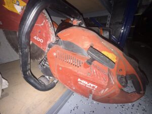 (5) Pre-owned Gas Hilti Concrete Saws